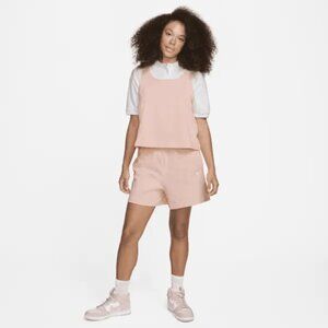 Nike Pink Sportswear Jersey Tank and Shorts Set | S